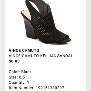 VINCE CAMUTO-KELLIJA SANDAL